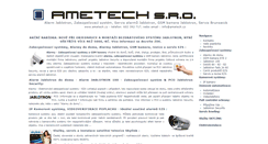 Desktop Screenshot of ametech.cz