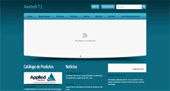 Desktop Screenshot of ametech.com.br